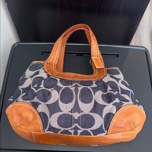 Coach Denim Ergo shoulder bag 2008